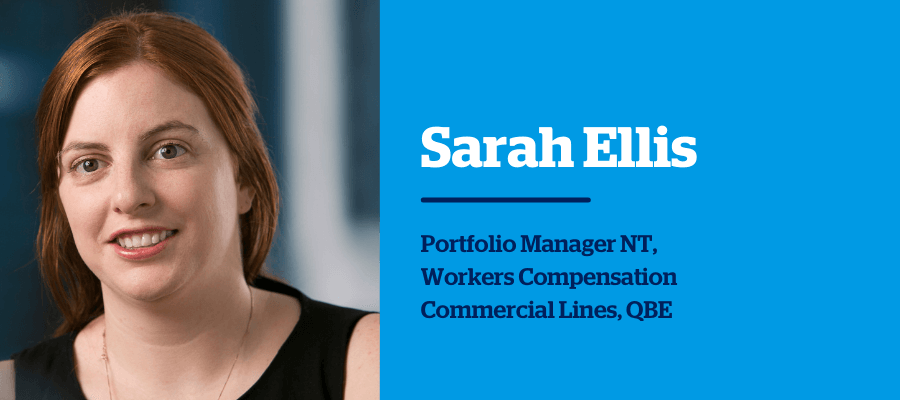 Insurance Young Gun - Sarah Ellis, Portfolio Manager NT, Workers Compensation, QBE